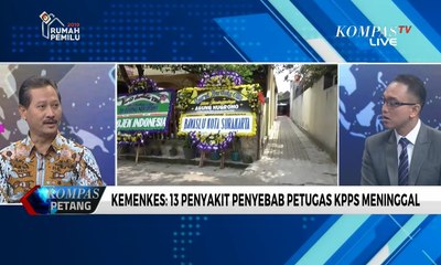 Скачать видео: Kemenkes: Kelelahan Bukan Penyebab Utama KPPS Meninggal