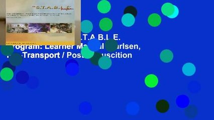 Full version  The S.T.A.B.L.E. Program: Learner Manual (Karlsen, Pre-Transport / Post-Resuscition