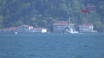 Türk Savaş Gemileri Peş Peşe İstanbul Boğazı'ndan Geçti