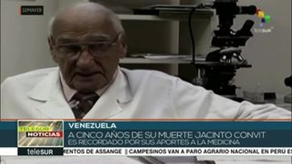 Vzla. recuerda al creador de la vacuna contra la lepra Jacinto Convit