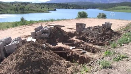 Gölete Düşen Üç Çocuğun Cenazeleri Yan Yana Toprağa Verildi