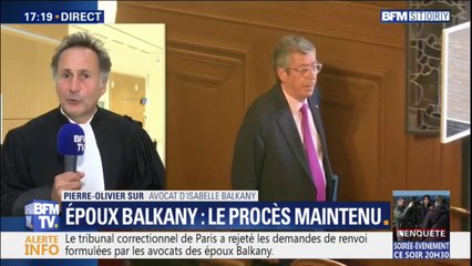 Isabelle Balkany "ne va pas bien" selon son avocat, car elle a été "la cible d'attaques odieuses"