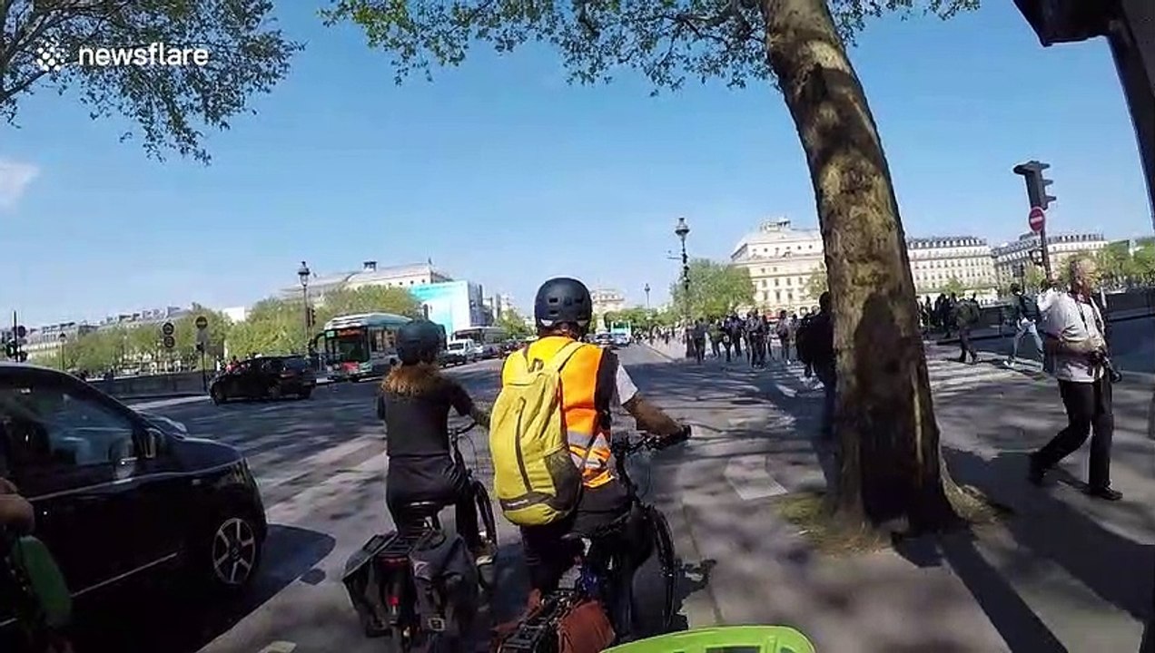E-scooter riders bring chaos to the streets of Paris