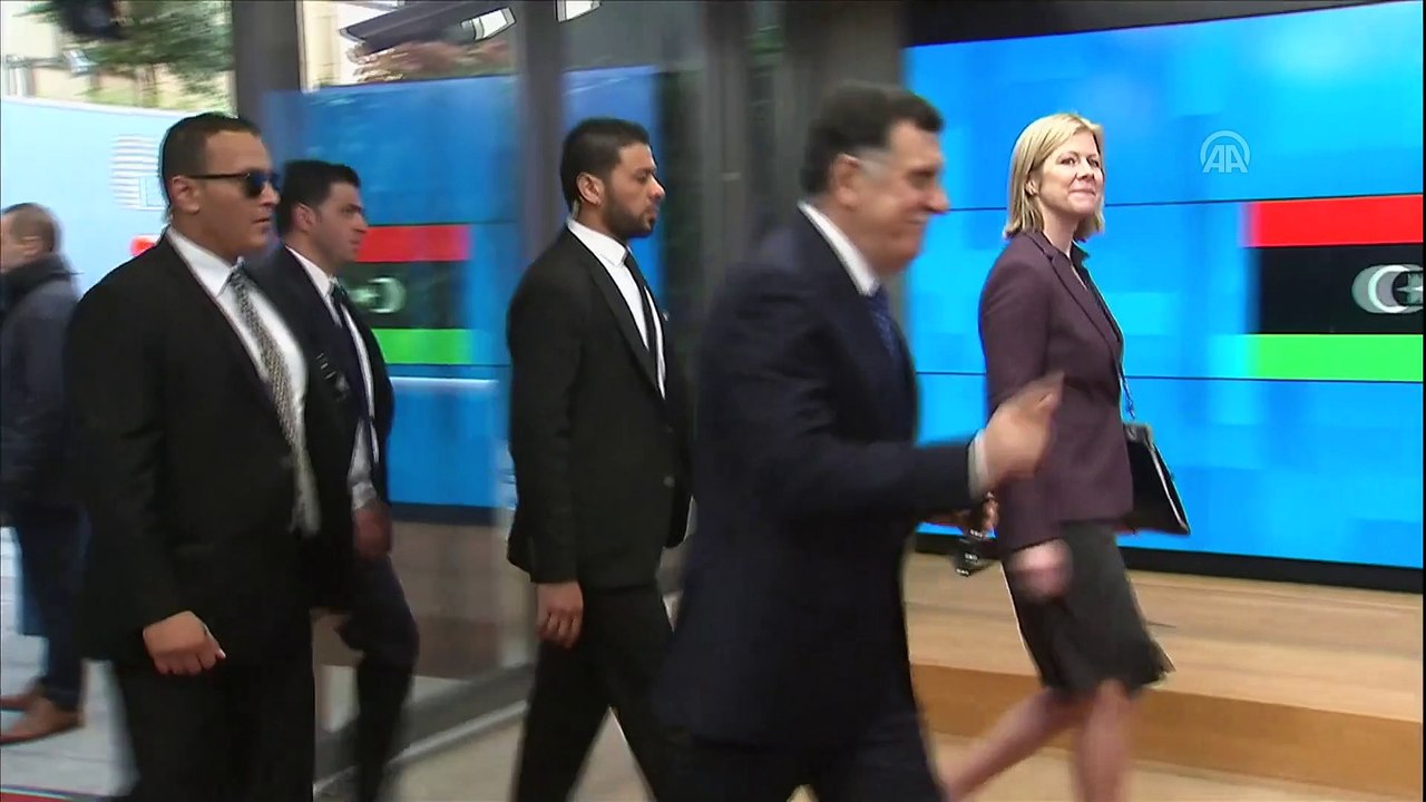 Tusk-Sarraj görüşmesi - BRÜKSEL