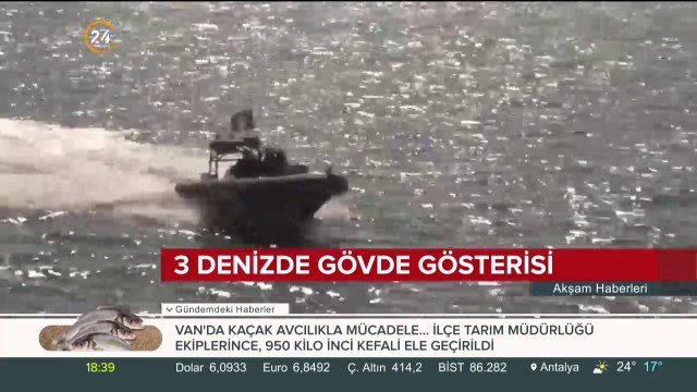 3 denizde gövde gösterisi