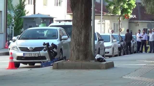 Bilecik İl Emniyet Müdürlüğü Karşısında Şüpheli Çanta Paniği