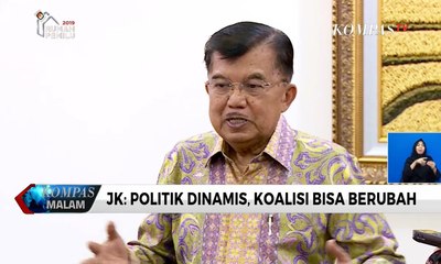 JK: Politik Dinamis, Koalisi Bisa Berubah
