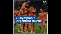 Lyon a largement remporté l'Olympico au Vélodrome (0-3)