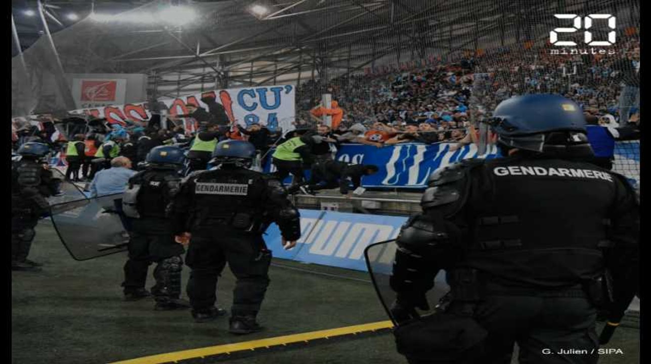 Bus caillassé, lacrymos... Un Olympico tumultueux à Marseille