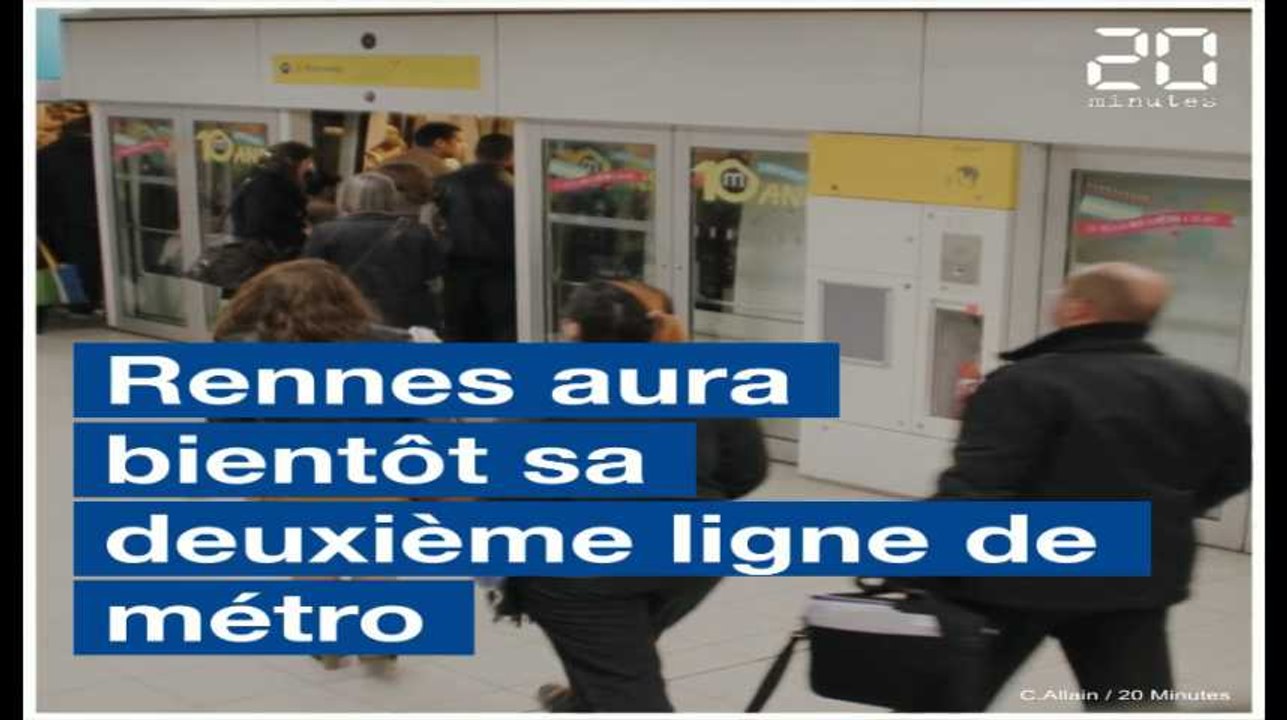 Rennes aura sa deuxième ligne de métro à l'automne 2020