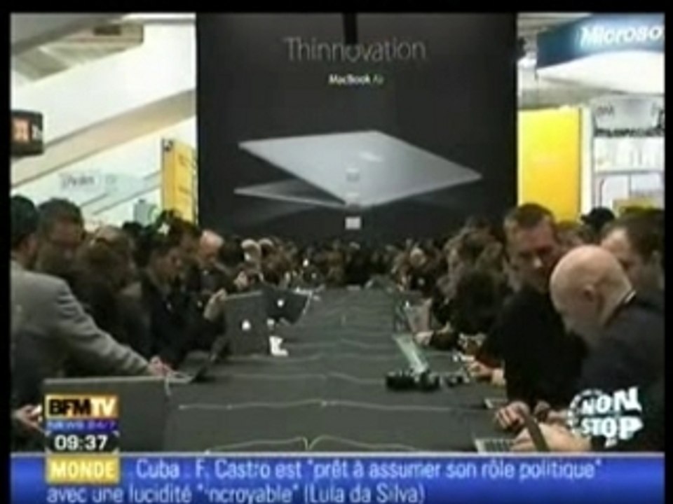 BFM TV Macworld 2008 MacBookair