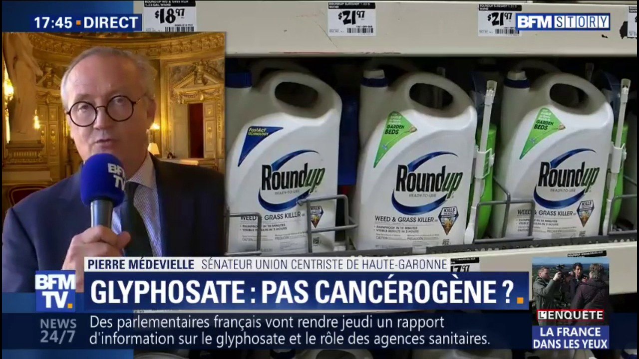 Pierre Médevielle sur le glyphosate: "Ce rapport est un travail collectif"