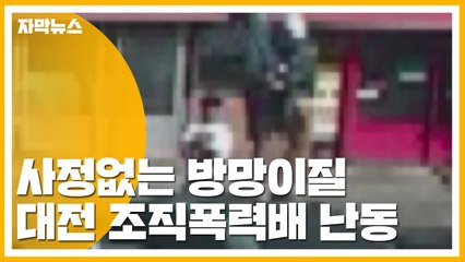 [자막뉴스] 야구방망이로 '쾅'...대전 조직폭력배 난동 / YTN