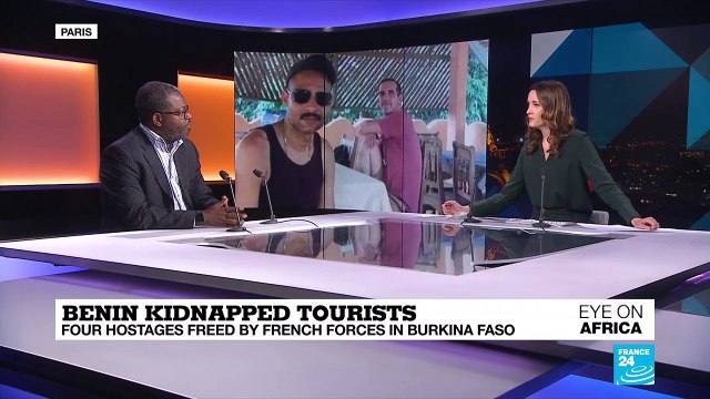 Benin kidnapped tourists : four hostages freed by French forces in Burkina Faso
