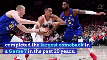 Blazers Defeat Nuggets Behind McCollum's 37-Point Performance