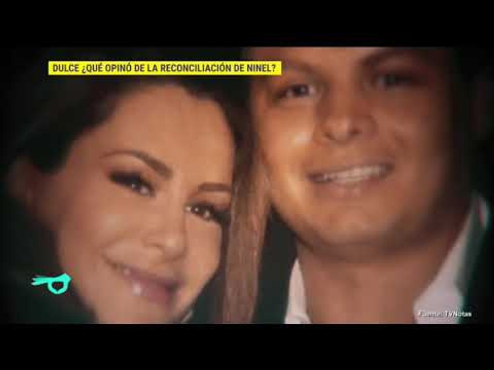 Dulce le desea suerte a Nivel Conde y a Giovann...