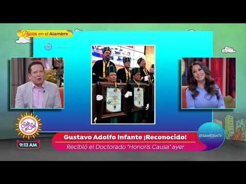 Gustavo Adolfo Infante recibió el doctorado 'Honoris Causa' | Sale el Sol