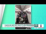 Una vez más, caos en el Metro Pantiltán de la CDMX | Noticias con Francisco Zea