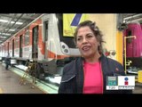 Martha Rodríguez, la primer mujer que trabaja en los talleres de mantenimiento del Metro