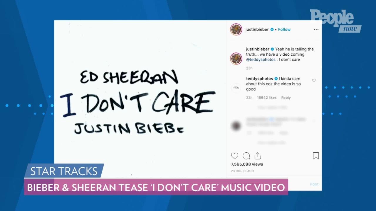 Justin Bieber Teases 'I Don't Care' Music Video — See His Fun, Western-Inspired Outfit
