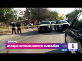 Atacan camión de Cefereso y matan a 6 custodios en Morelos | Noticias con Yuriria Sierra