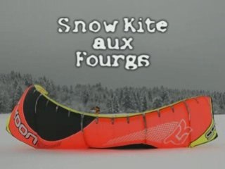 Snow kite sur le plateau des fourgs