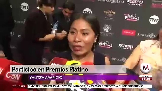 Yalitza Aparicio en los Premios Platino 2019