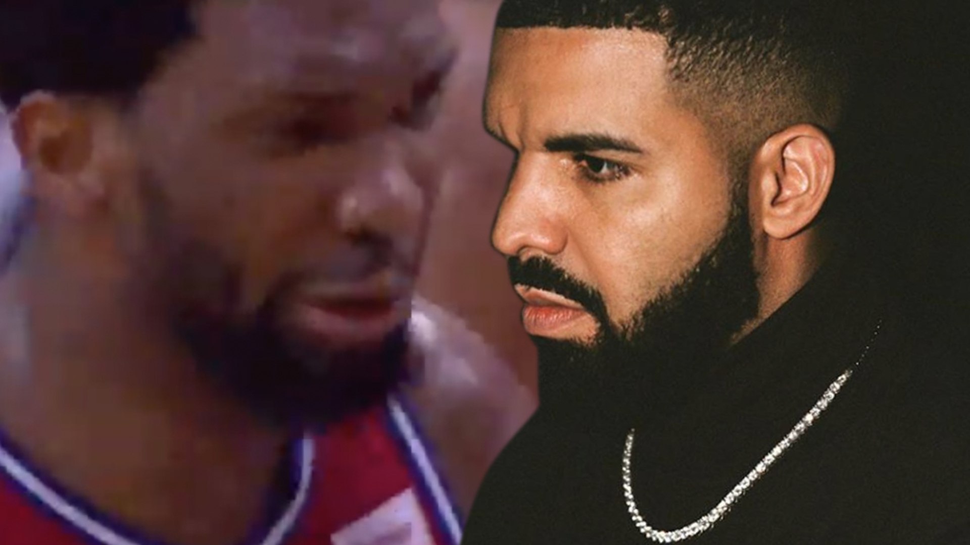 Joel Embiid Cries Like A Baby After Loss To Raptors Drake Reveals He Cursed 76ers On Purpose Video Dailymotion