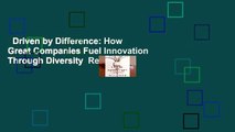 Driven by Difference: How Great Companies Fuel Innovation Through Diversity  Review