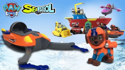 Paw Patrol Sea Patrol Zuma  Transforming Vehicle || Keith's Toy Box