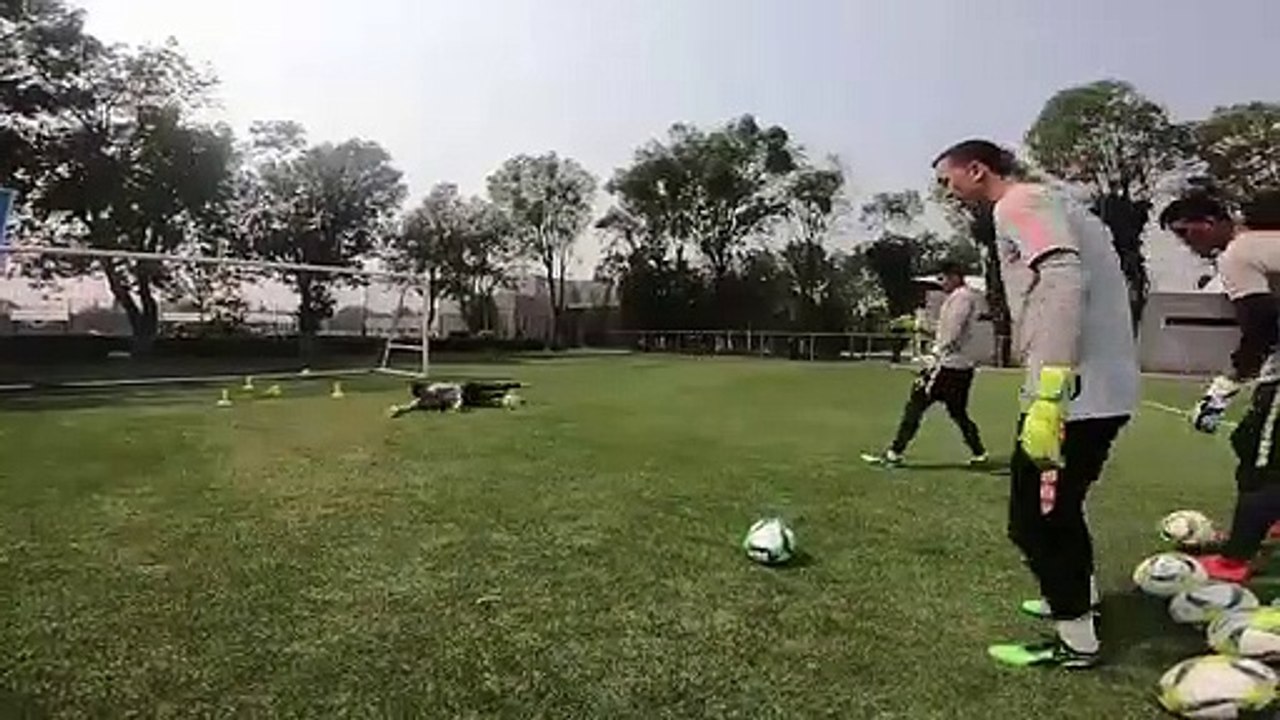 Entrenando A Los Porteros , Intensidad al México En el Nido y en la cancha ️ - #Americanistas 13-05-19
