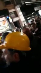 Polis, "İstanbul Valiliği'nin kararı" dedi; "Her Şey Çok Güzel Olacak" pankartının toplanmasını istedi