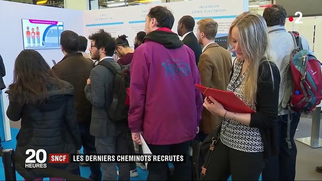 SNCF : les derniers cheminots recrutés