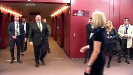 ABD Dışişleri Bakanı Mike Pompeo Brüksel'de