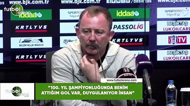 Sergen Yalçın: 100. yıl şampiyonluğunda benim attığım gol var, duygulanıyor insan