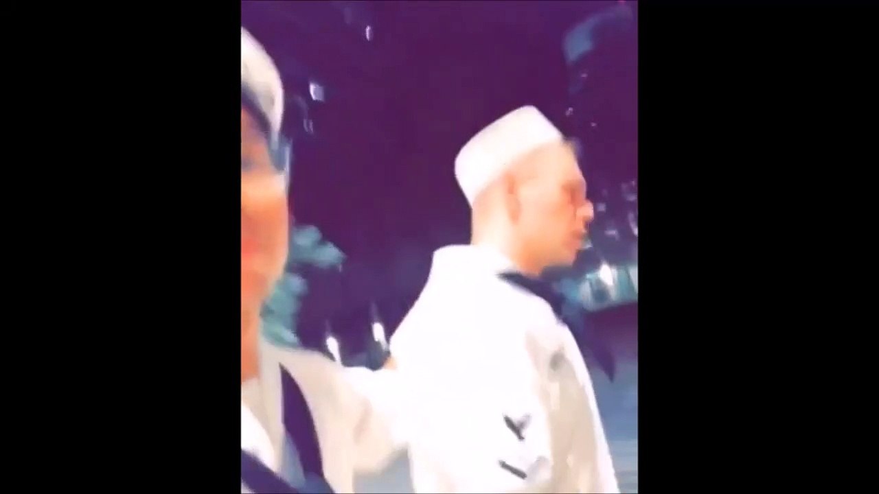 Ce marin bourré se souviendra de sa soirée... ou pas