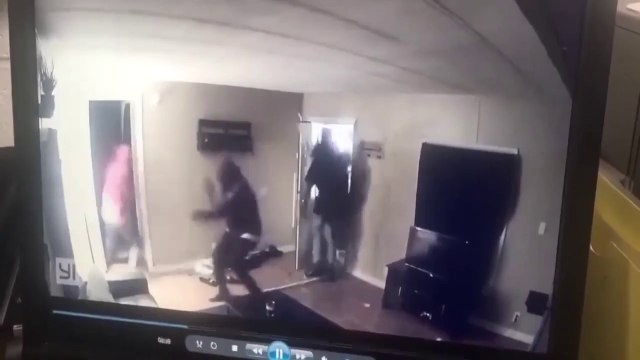 Des cambrioleurs tombent sur un habitant armé et repartent en panique