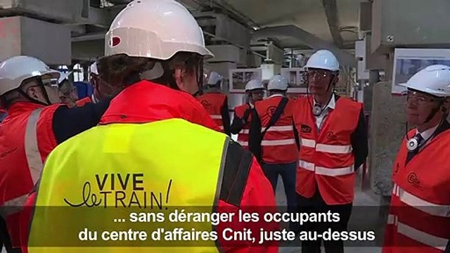 Percer Eole sous La Défense, le plus grand chantier de la SNCF