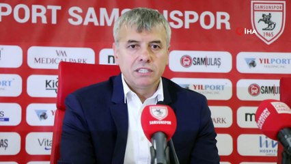 Yılport Samsunspor - Sakaryaspor maçının ardından