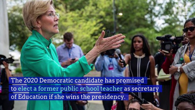 Elizabeth Warren Calls Betsy DeVos the 'Worst Secretary of Education'