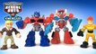 Transformers Rescue Bots Optimus Prime Cody Burns Heatwave Kade Burns || Keiths Toy Box