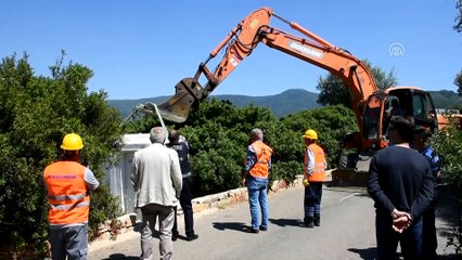 Bodrum'da kaçak yapılaşmayla mücadele - MUĞLA