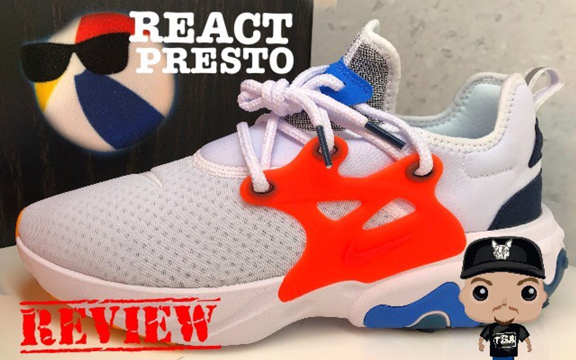 Nike React Presto Summer Thursday Beach Ball Sneaker Review