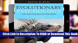 Online Evolutionary Psychology  For Free