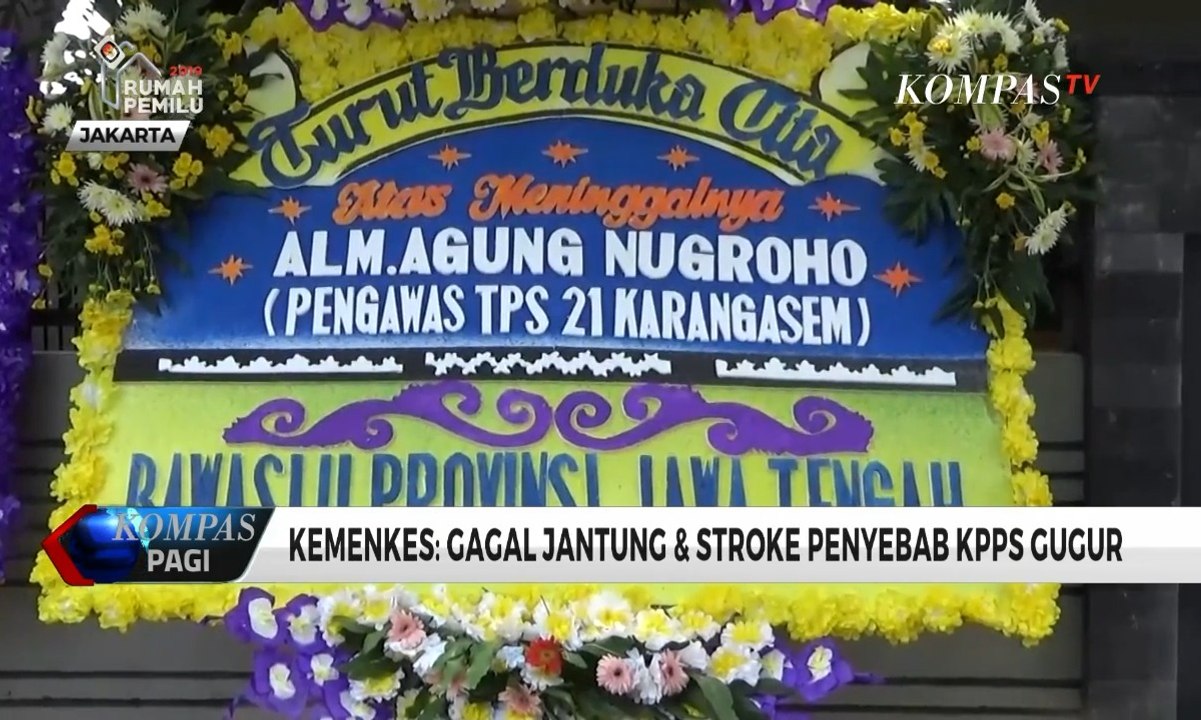 Kemenkes: Gagal Jantung & "Stroke" Penyebab KPPS Gugur