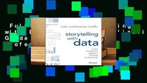 Full E-book  Storytelling with Data: A Data Visualization Guide for Business Professionals  Best