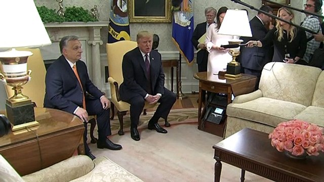 Trump alaba al polémico líder húngaro Viktor Orban