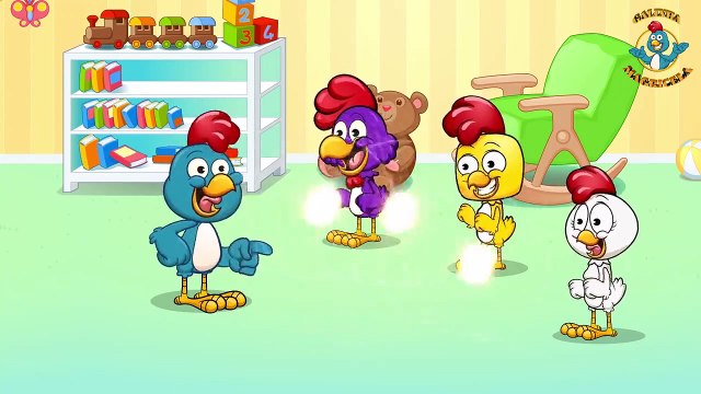 A Galinha Magricela comendo doces de chocolate mágico | Galinha Pintadinha Completo