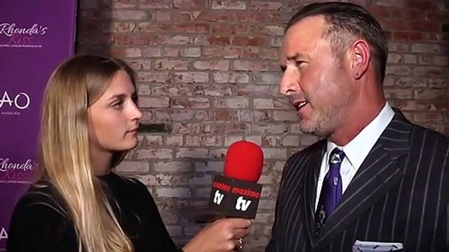 David Arquette Interview Rhonda's Kiss Good Fortune Gala Purple Carpet