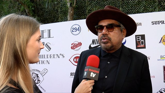 George Lopez Interview Yasiel Puig's 3rd Annual Celebrity Poker Tournament Red Carpet